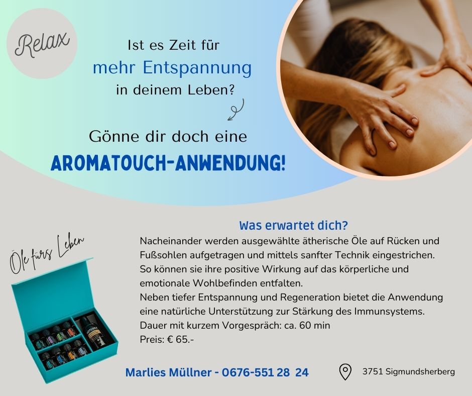 Aromatouch-Anwendung